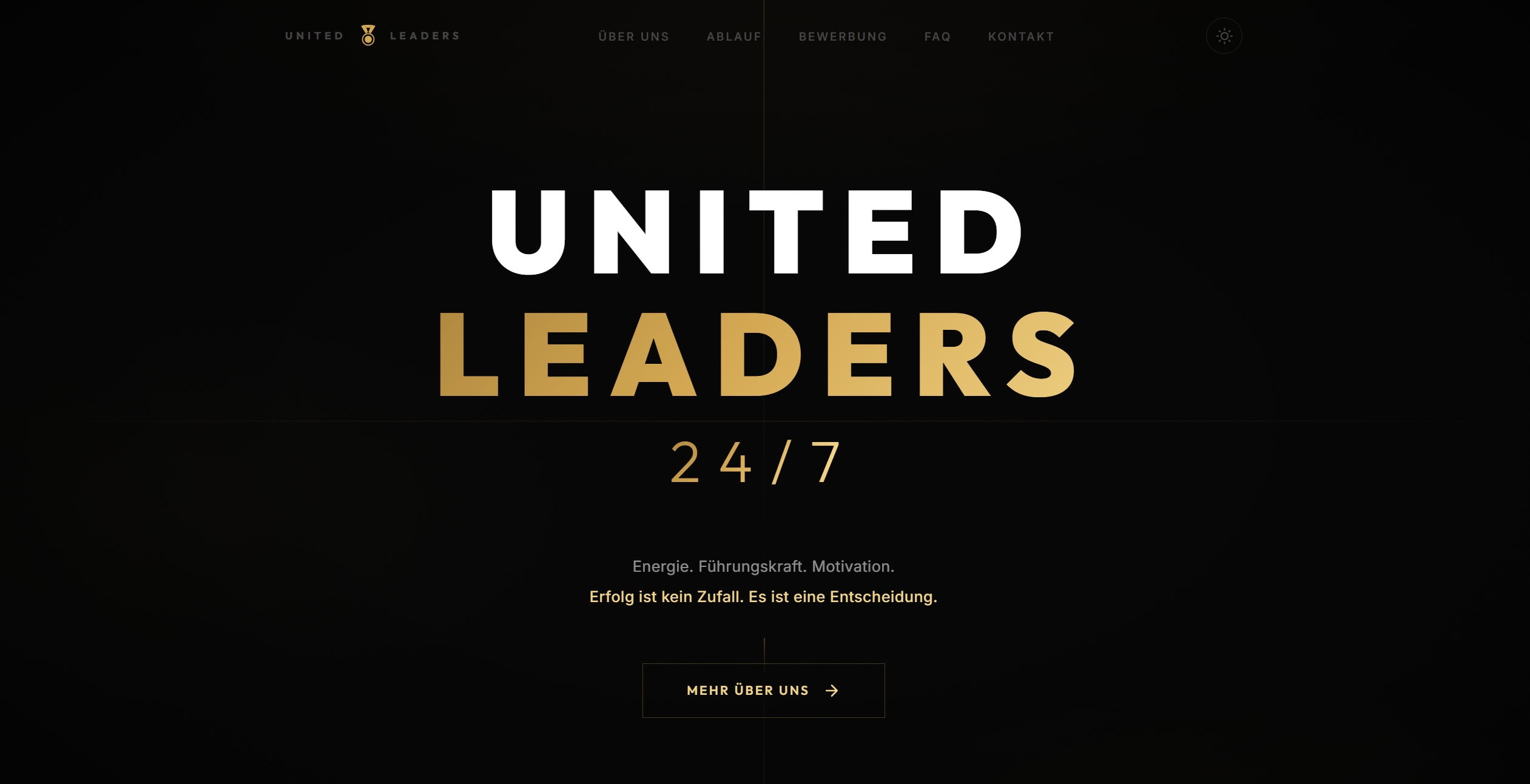 United Leaders 247 — Corporate Website